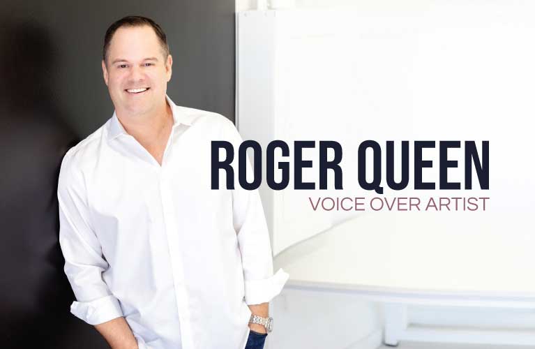 Roger Queen Voice Over Artist Banner Responsive